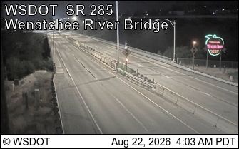 Traffic Cam Wenatchee › South: SR 285 at MP 4: N - Ave