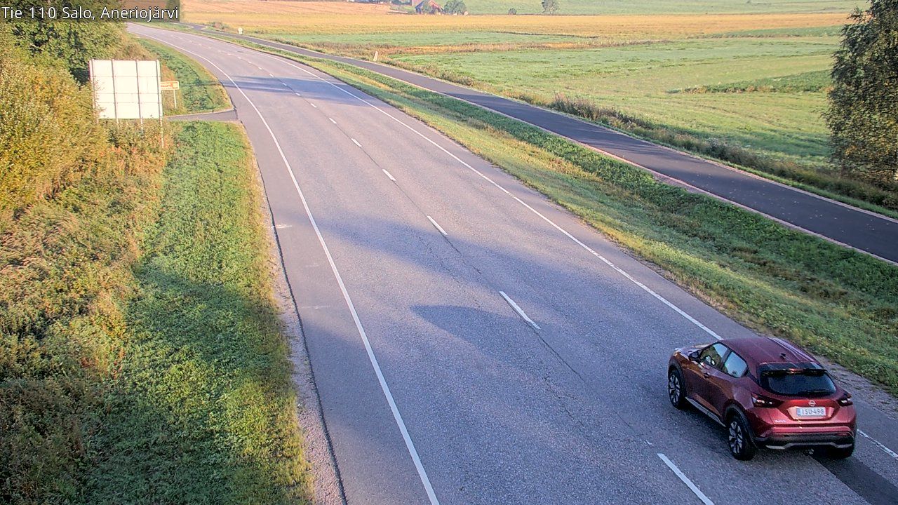 Traffic Cam Salo: Tie 110 - Kitula - Turkuun