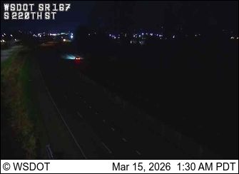 Traffic Cam Renton: SR 167 at MP 21.8: S 220th St