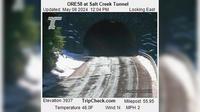 Lane County: ORE58 at Salt Creek Tunnel - El día