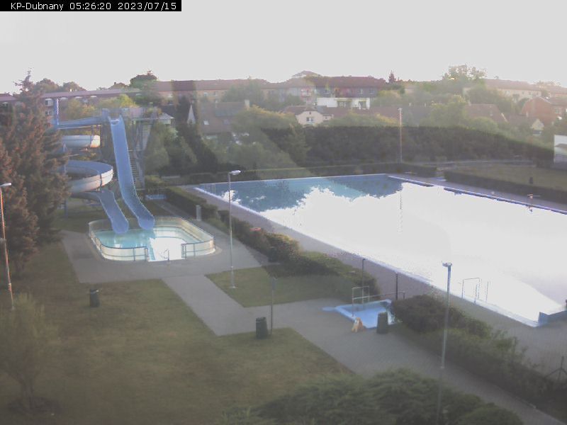 Traffic Cam Dubnany › East: Summer swimming pool