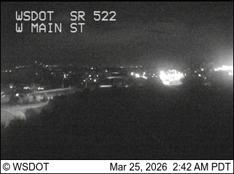 Traffic Cam Mill Creek: SR 522 at MP 23: W Main St