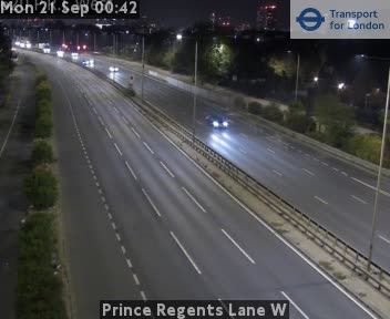 Traffic Cam Heathfield and Waldron: Prince Regents Lane W