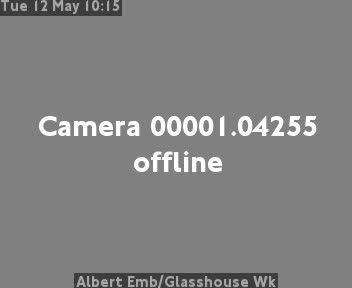 Traffic Cam London: Albert Emb/Glasshouse Wk