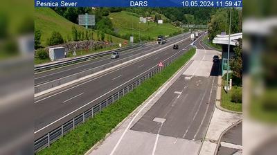 Kamera Avtocesta Šentilj - Maribor, Pesnica II