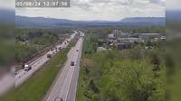 Collamer > South: I-481 south of Exit 6 (Thruway) - Day time