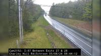 Schroon Lake › North: I-87 Northbound at Charley Hill Rd Schroon (South of Exit) - Current