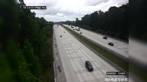Traffic Cam Jacksonville: I-95 N of I-295 South