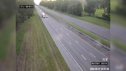 Traffic Cam Adams: I-75 @ MM 457.6