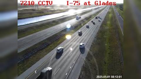 Traffic Cam Weston: I-75 at Glades