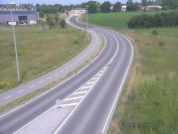 Traffic Cam Naurbjerg › West: Lille Skensved - V