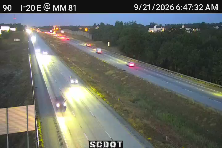 Traffic Cam Chimney Ridge: I-20 E @ MM