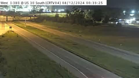 Traffic Cam Cedar Rapids: CR - I-380 @ US 30 South (04)