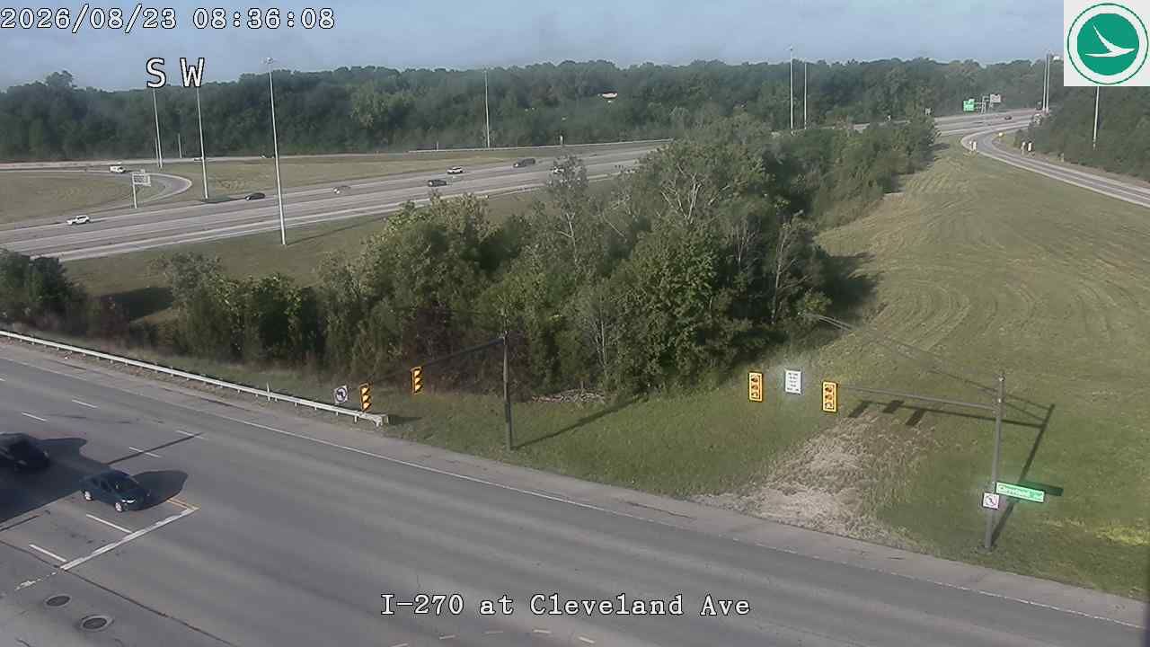 Traffic Cam Columbus: I-270 at Cleveland Ave