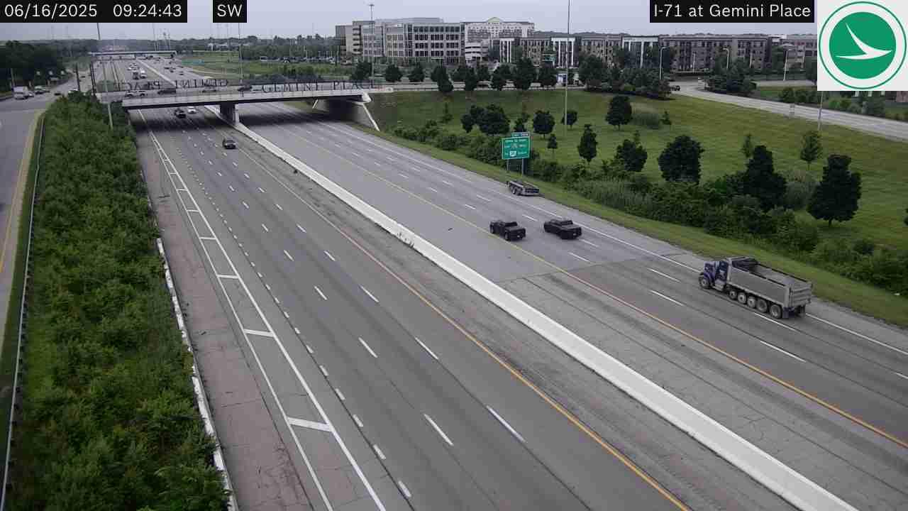 Traffic Cam Columbus: I-71 at Gemini Place