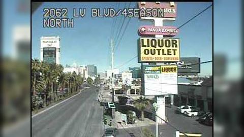 Traffic Cam Paradise: Las Vegas Blvd at Four Seasons