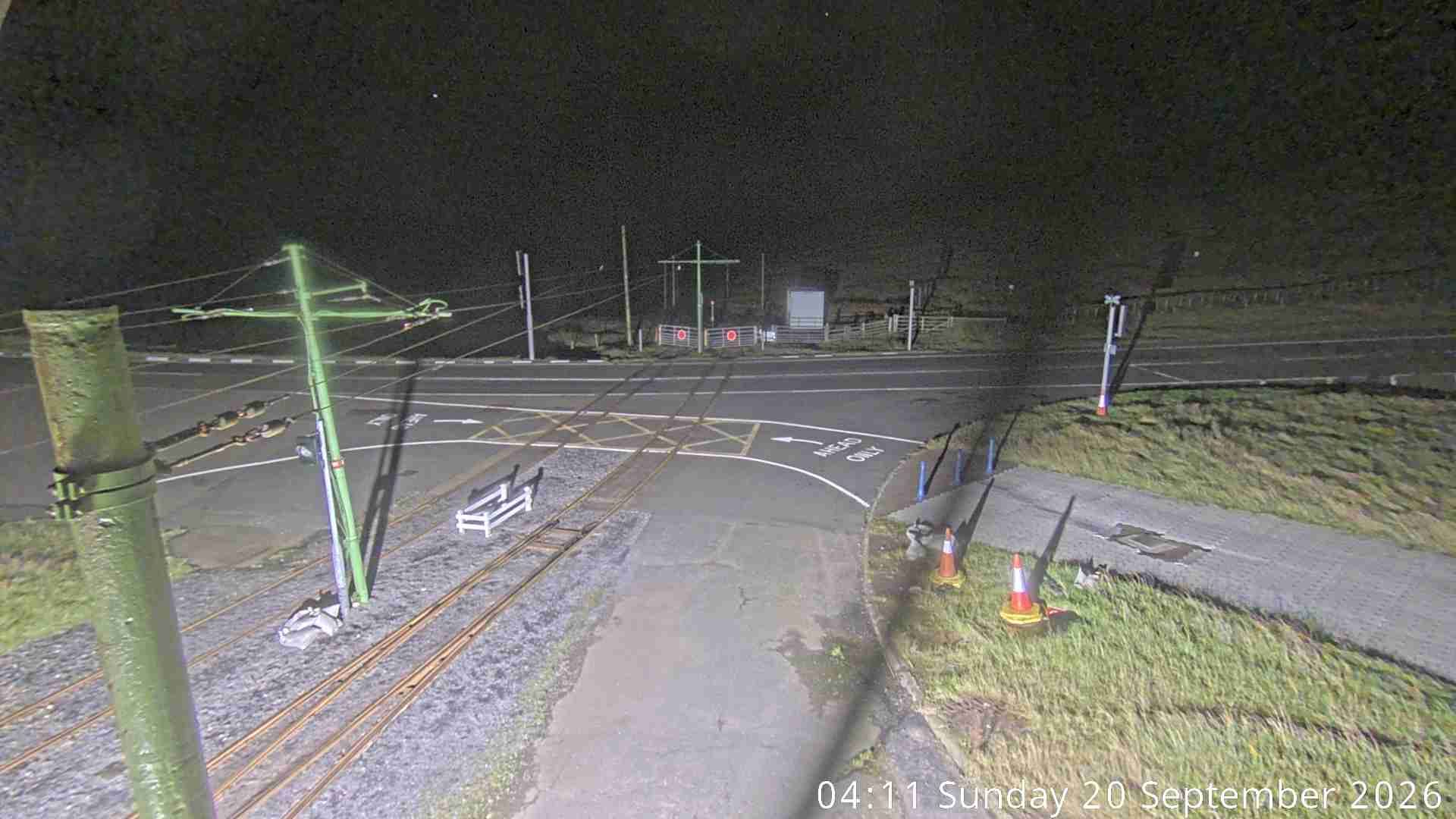 Traffic Cam Lezayre: Bungalow Railway Station