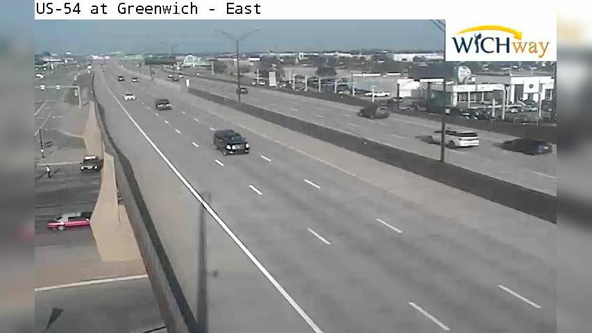 Traffic Cam Wichita: US-54 at Greenwich