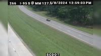Durant: I-95 S @ MM 127.7 - Day time