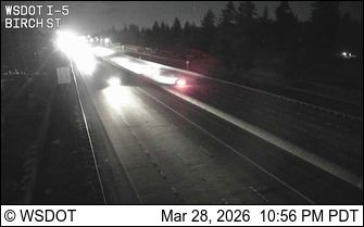 Traffic Cam Lakewood: I-5 at MP 124.1: Birch St