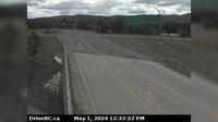 Area J > North-East: Hwy 97D (Logan Lake/Lac le Jeune Rd) at Hwy 5, looking northeast - Day time