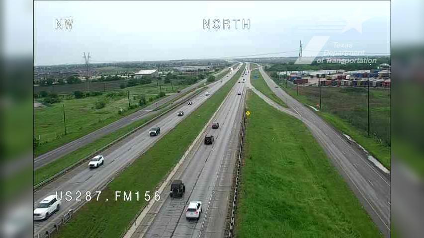 Traffic Cam Fort Worth › North: US287 @ FM156