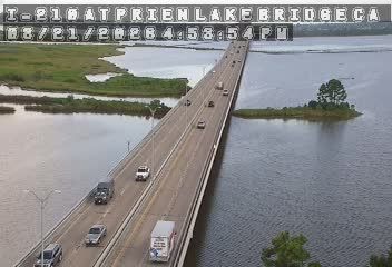 Traffic Cam Rose Bluff: I-210 at Prien Lake Bridge