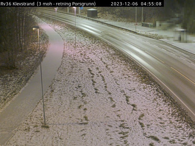 Traffic Cam Kikut: R36 Klevstrand (Porsgrunn)