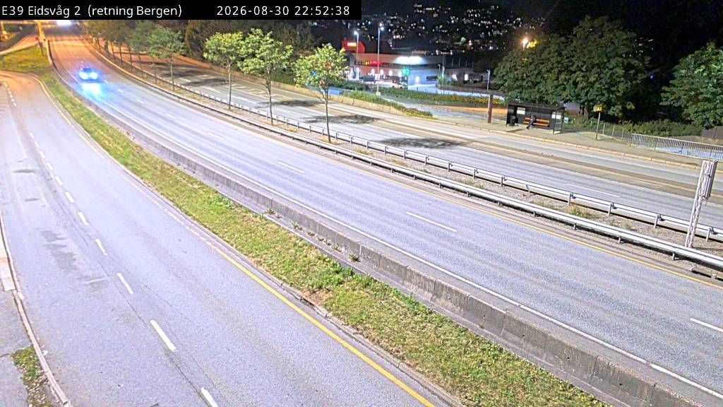 Traffic Cam Eidsvag: E39 - Bergen