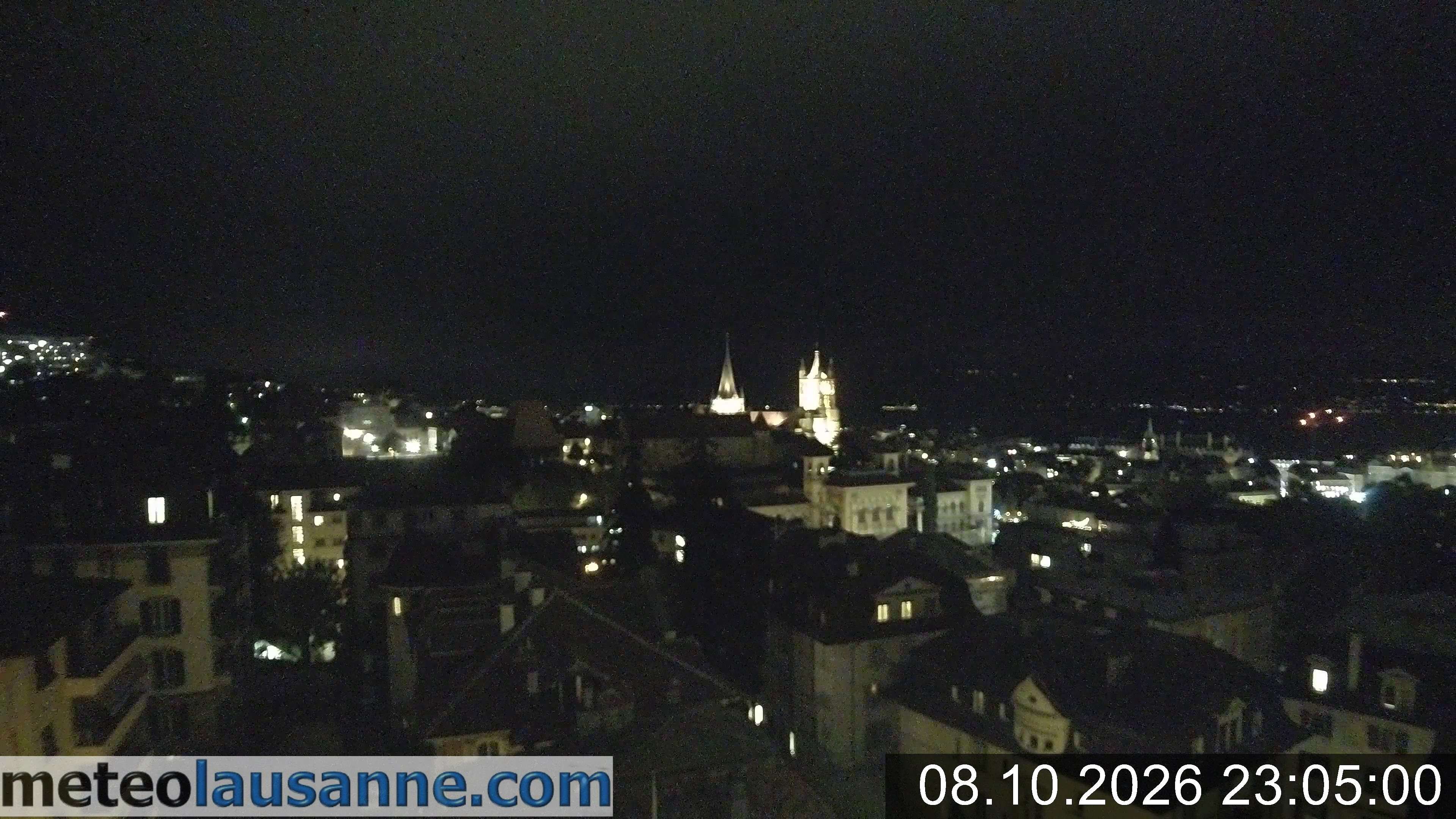 Lausanne › Südosten: Lausanne Cathedral - Lake Geneva - Les Jumelles