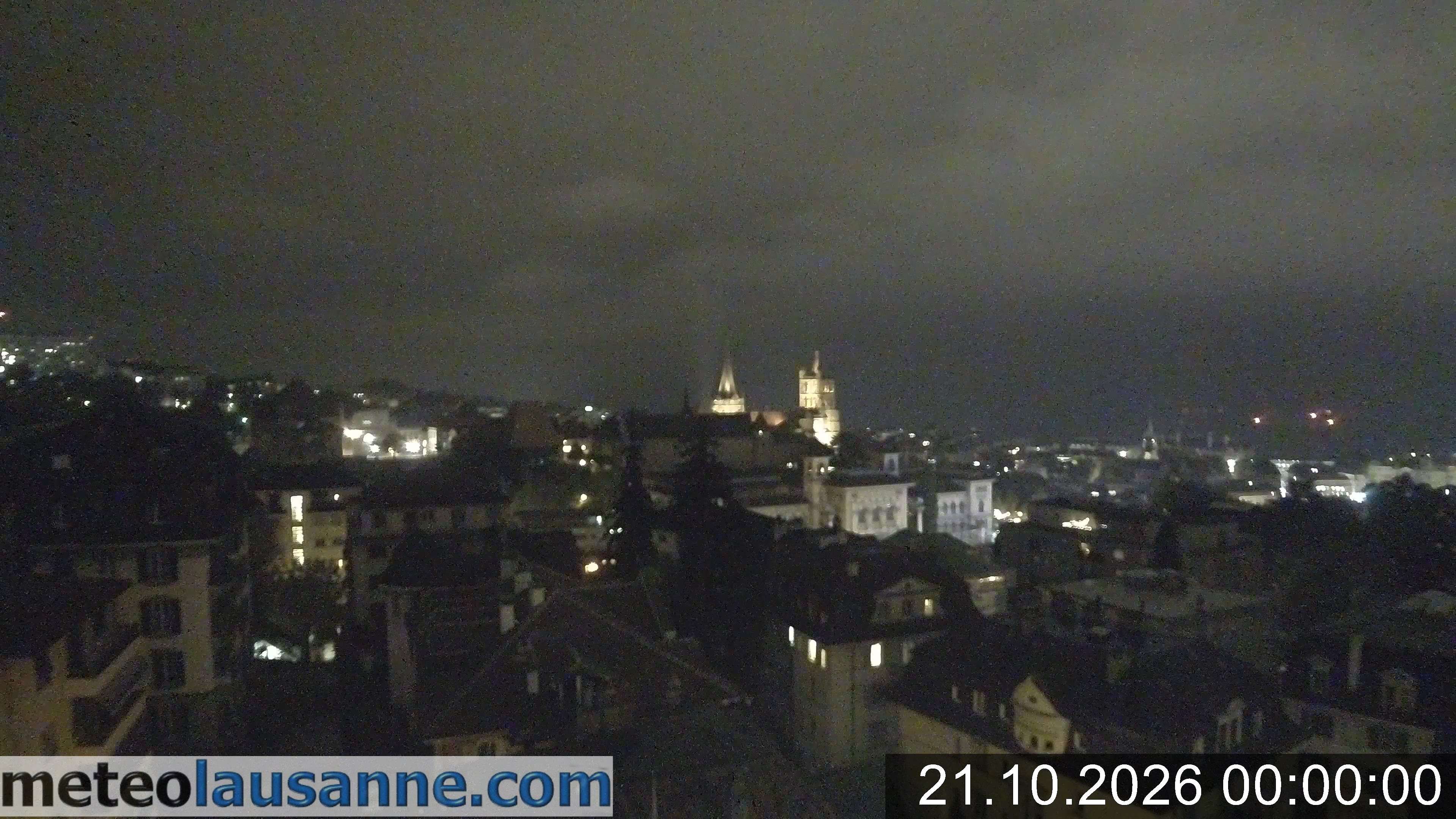 Lausanne › Südosten: Lausanne Cathedral - Lake Geneva - Les Jumelles