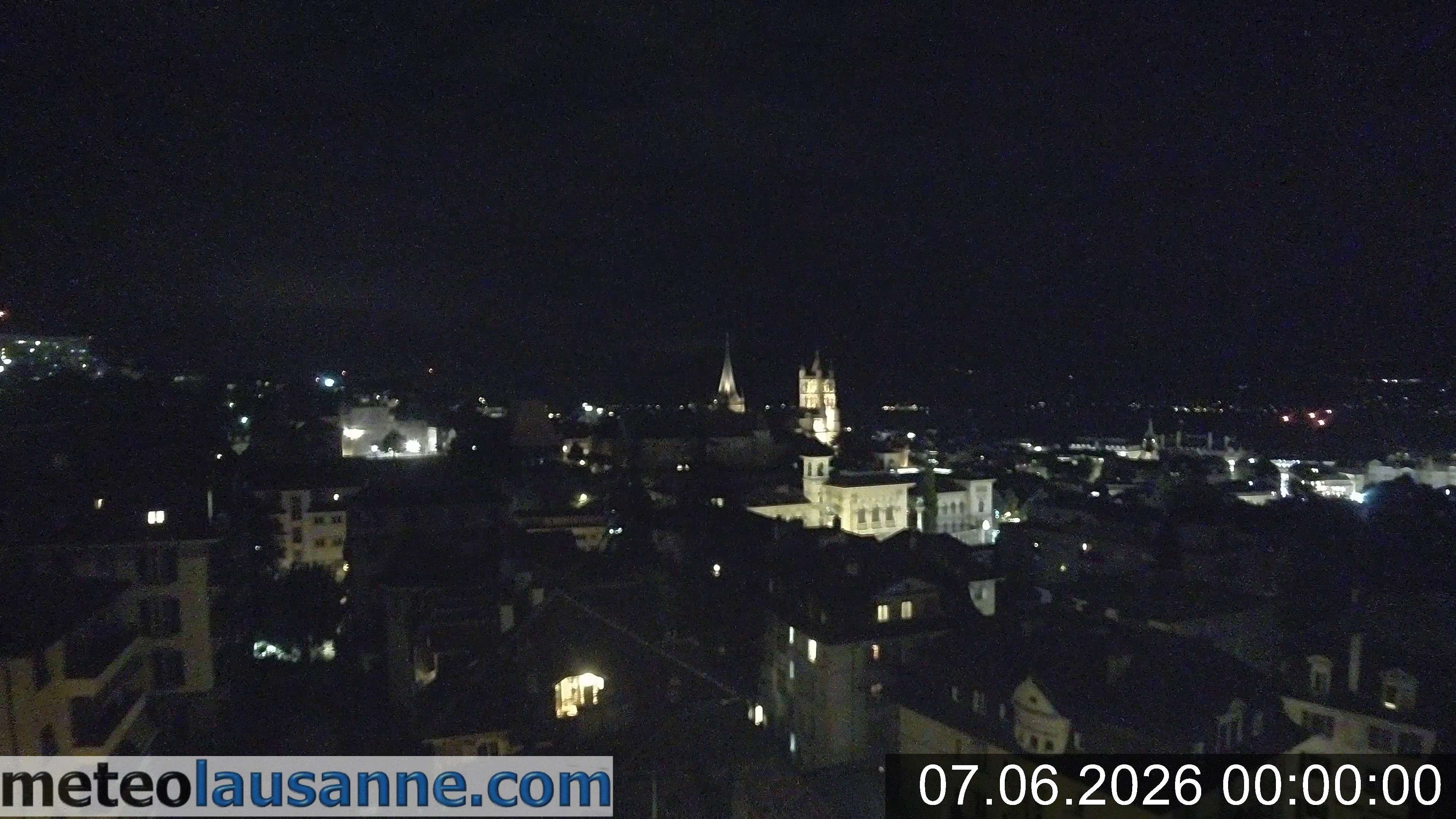 Lausanne › Südosten: Lausanne Cathedral - Lake Geneva - Les Jumelles