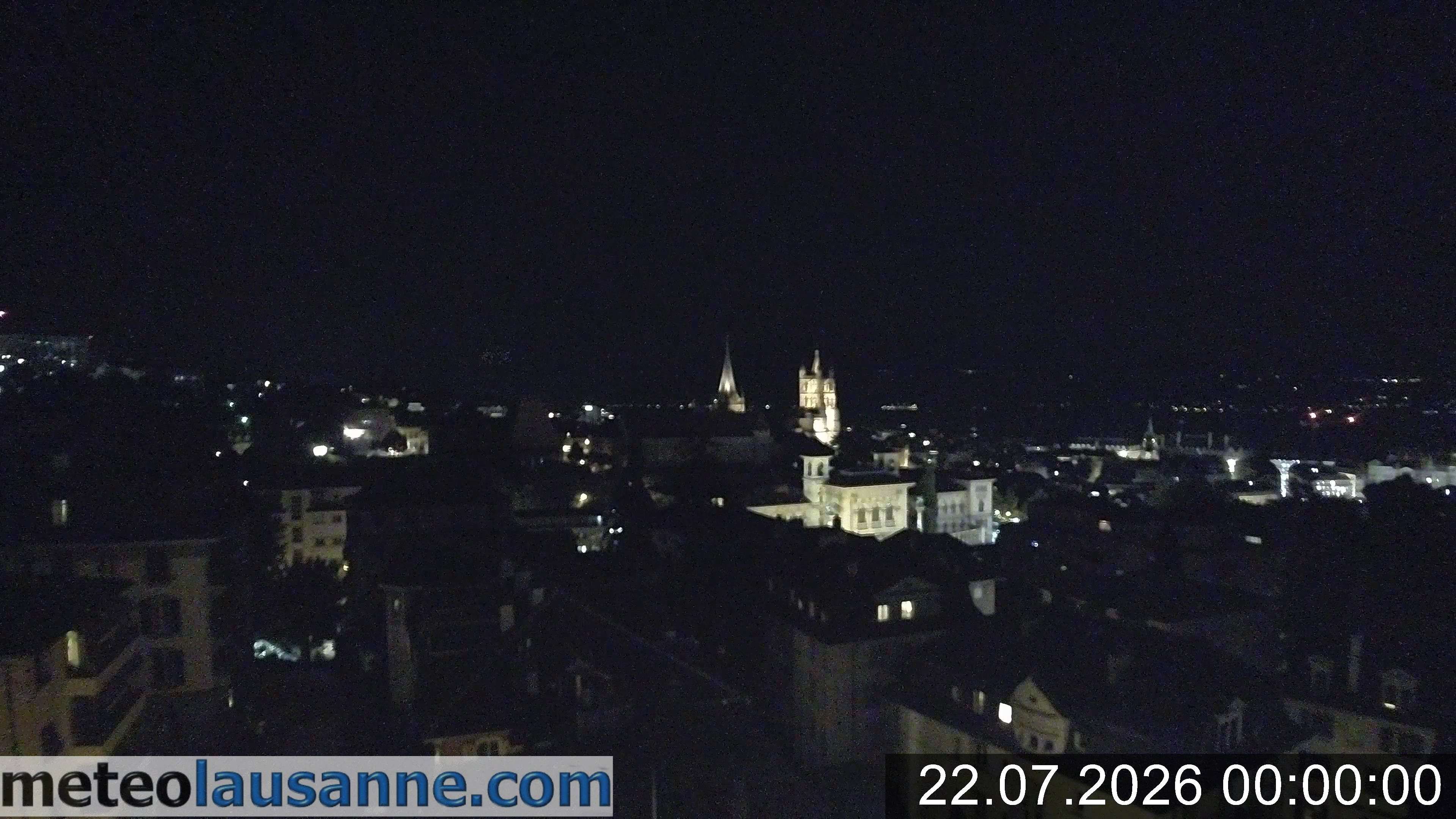 Lausanne › Südosten: Lausanne Cathedral - Lake Geneva - Les Jumelles