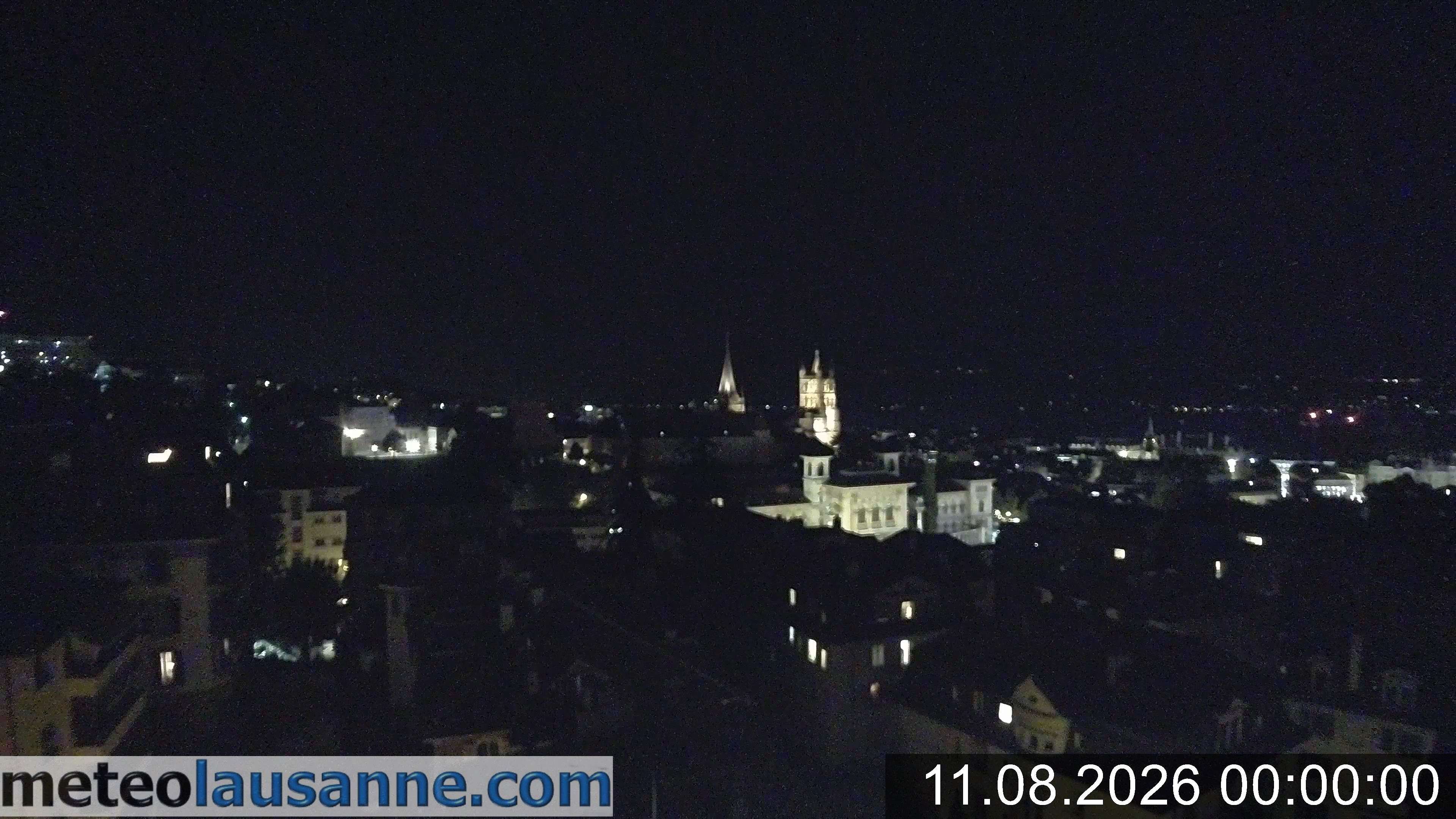 Lausanne › Südosten: Lausanne Cathedral - Lake Geneva - Les Jumelles