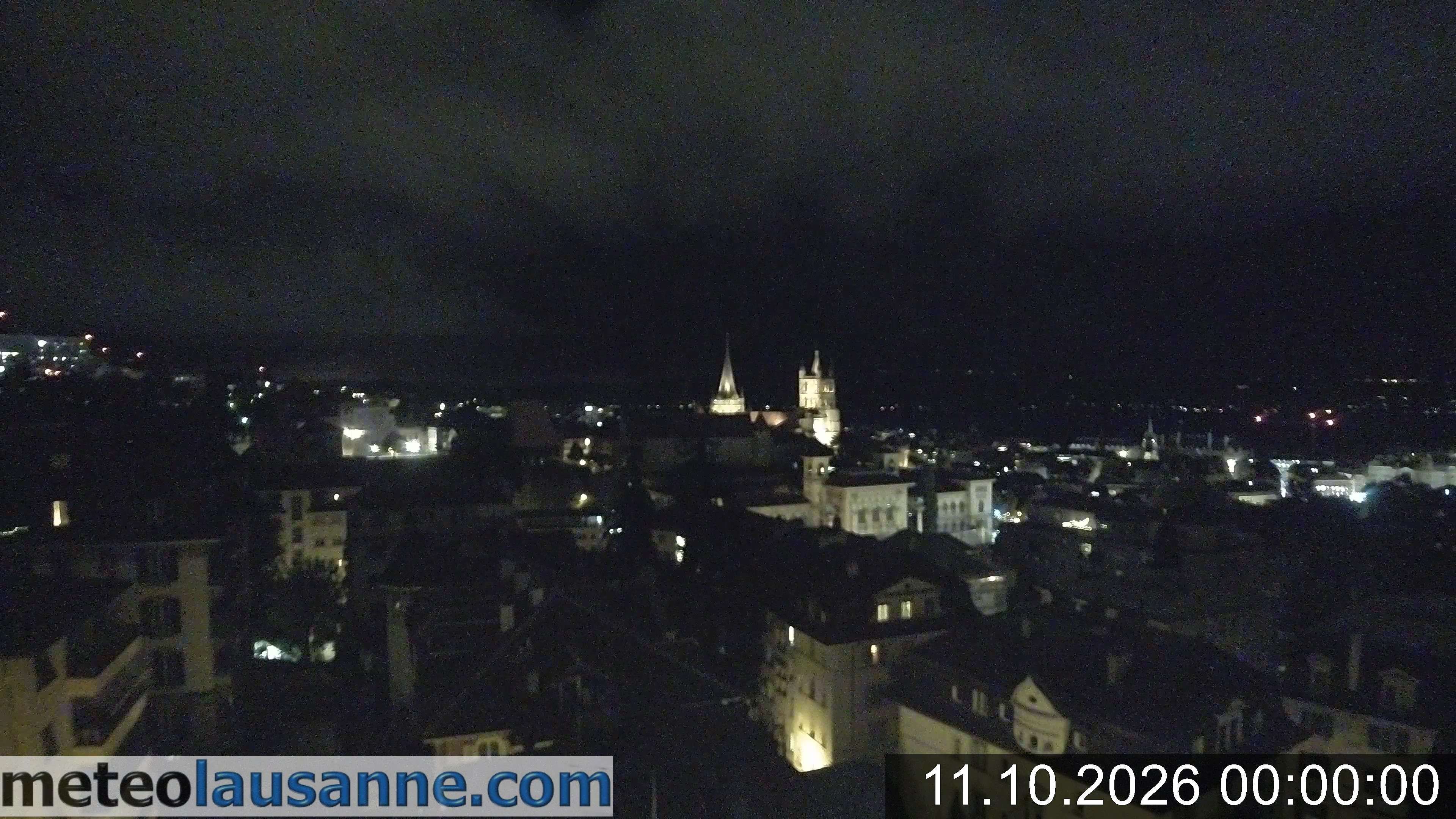 Lausanne › Südosten: Lausanne Cathedral - Lake Geneva - Les Jumelles