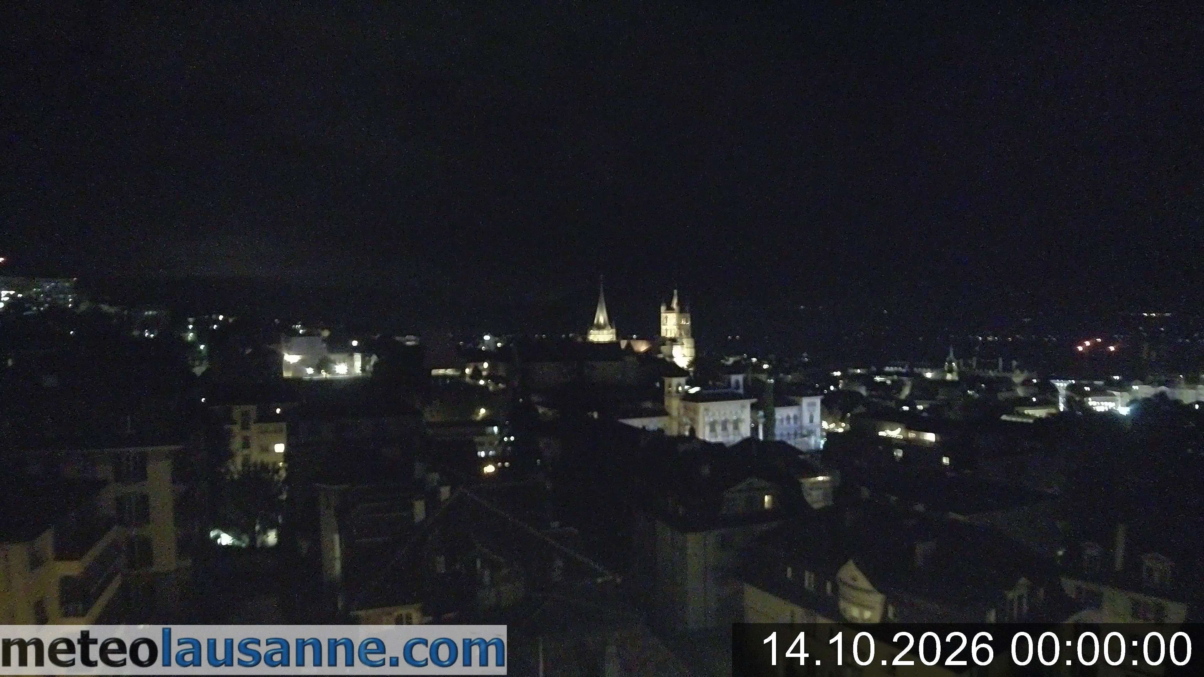 Lausanne › Südosten: Lausanne Cathedral - Lake Geneva - Les Jumelles
