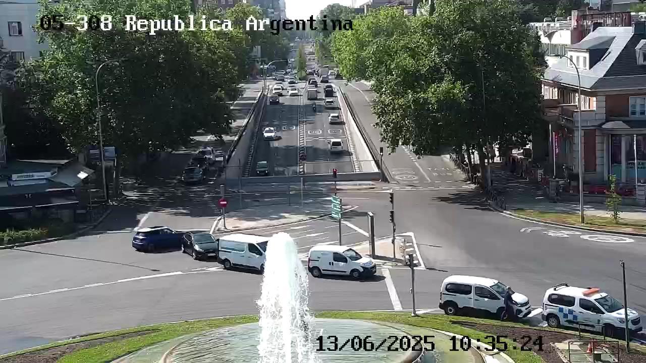 Dolphin Fountain Webcam