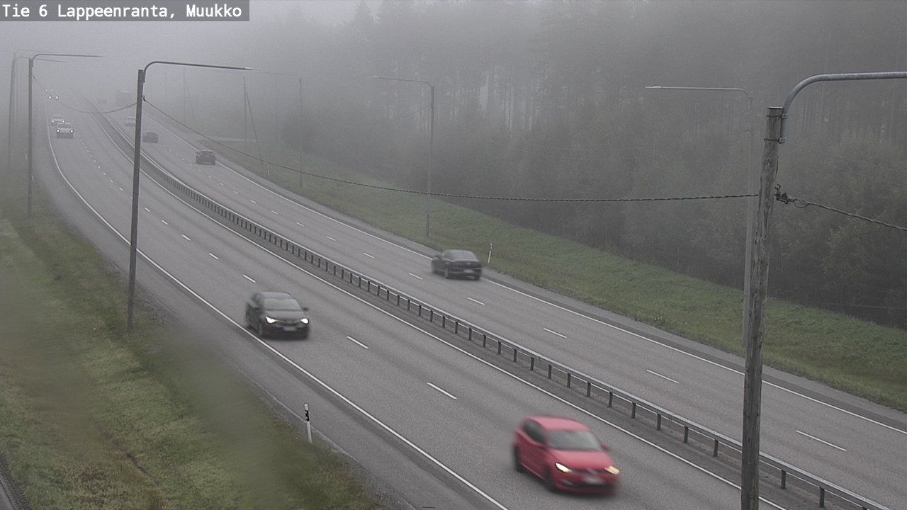 Traffic Cam Lappeenranta: Tie - Muukko - Imatralle