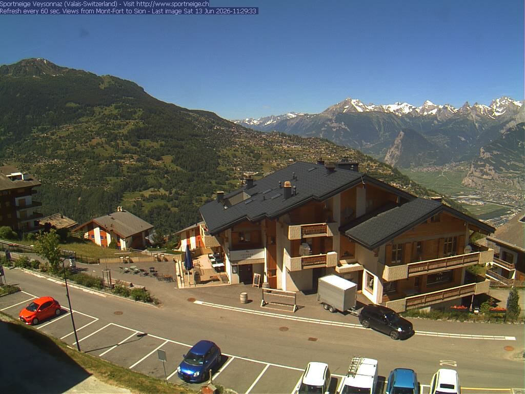 Veysonnaz › Osten: Sportneige