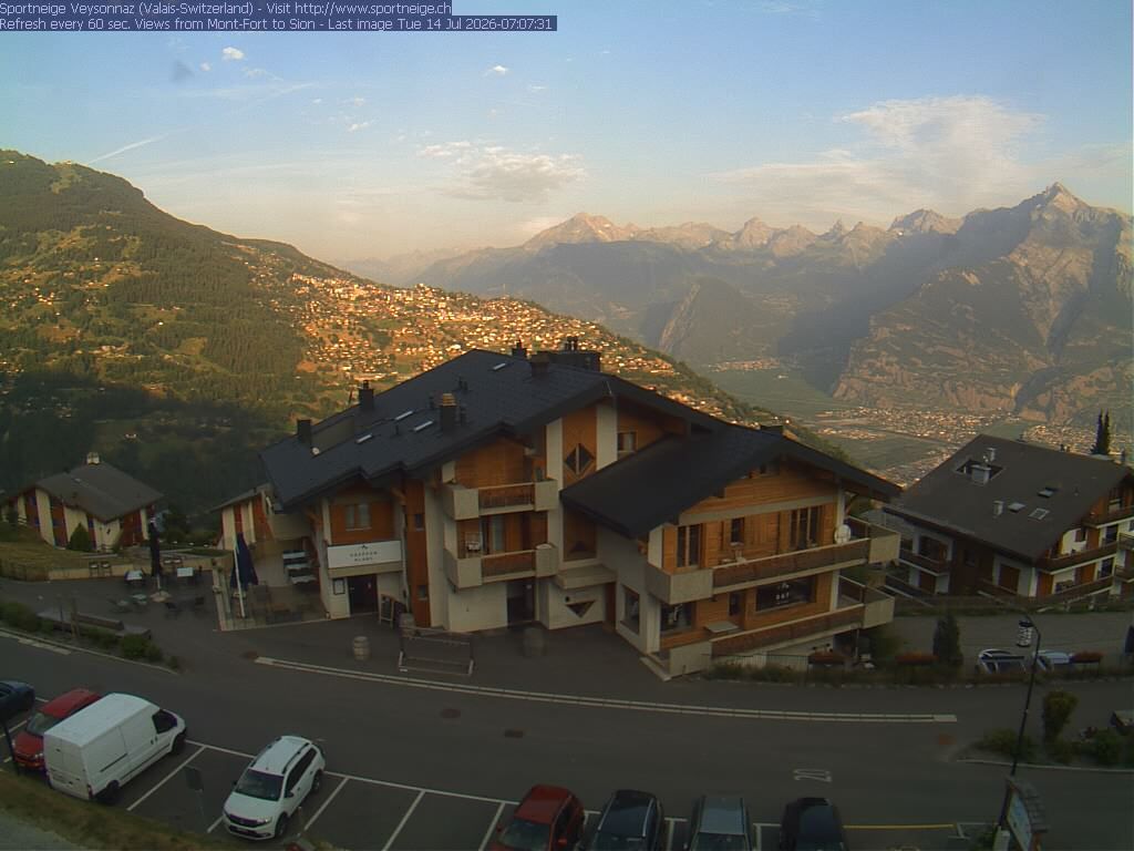 Veysonnaz › Südwesten: Restaurant Le Greppon Blanc - Route de Pra
