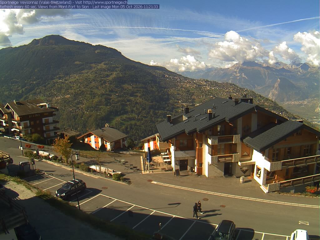 Veysonnaz › Südwesten: Restaurant Le Greppon Blanc - Route de Pra