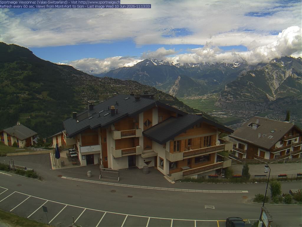 Veysonnaz › Osten: Sportneige