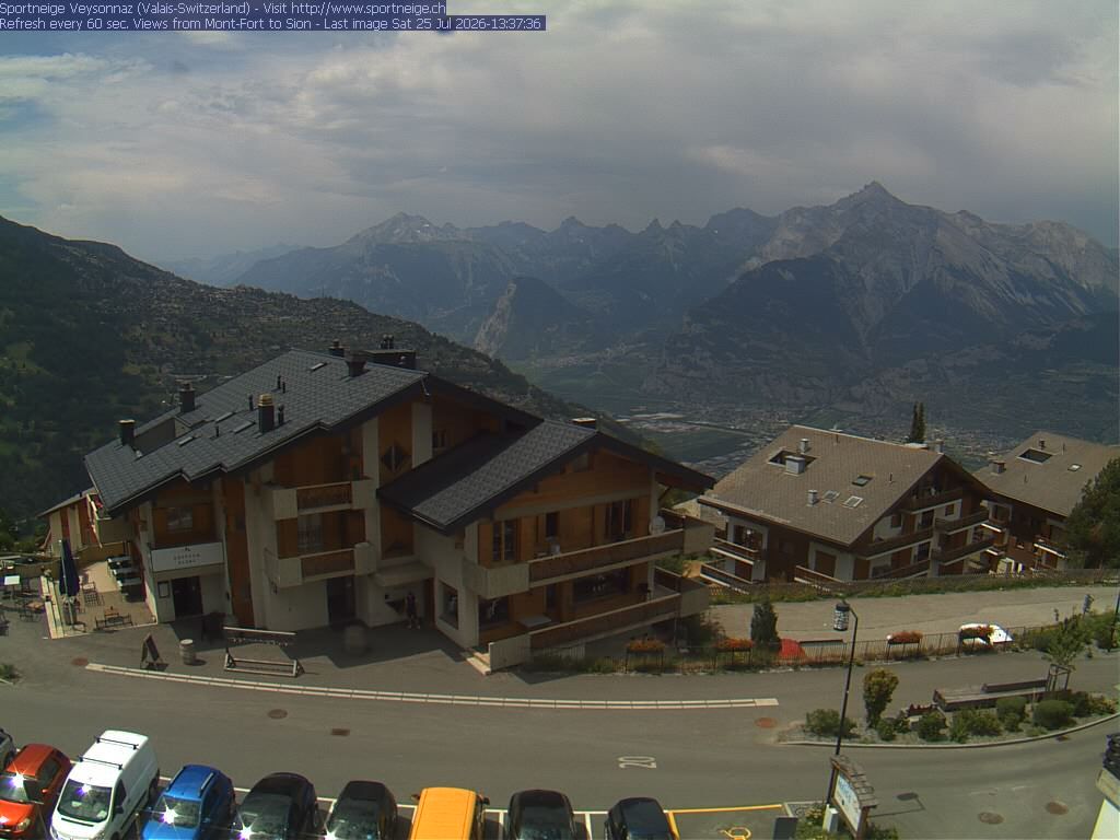 Veysonnaz › Südwesten: Restaurant Le Greppon Blanc - Route de Pra