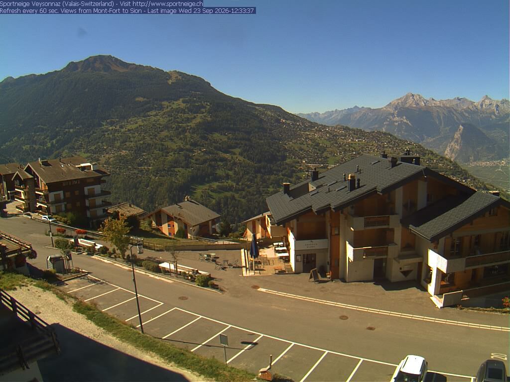 Veysonnaz › Südwesten: Restaurant Le Greppon Blanc - Route de Pra