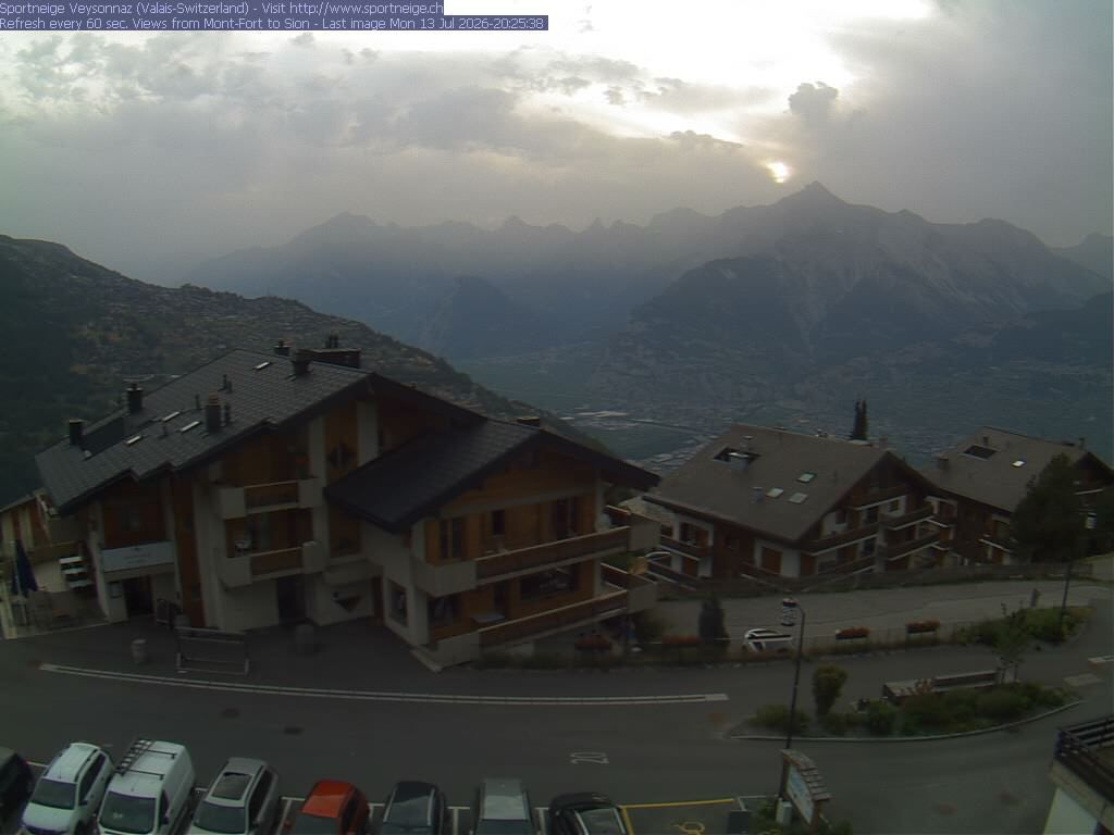 Veysonnaz › Südwesten: Restaurant Le Greppon Blanc - Route de Pra
