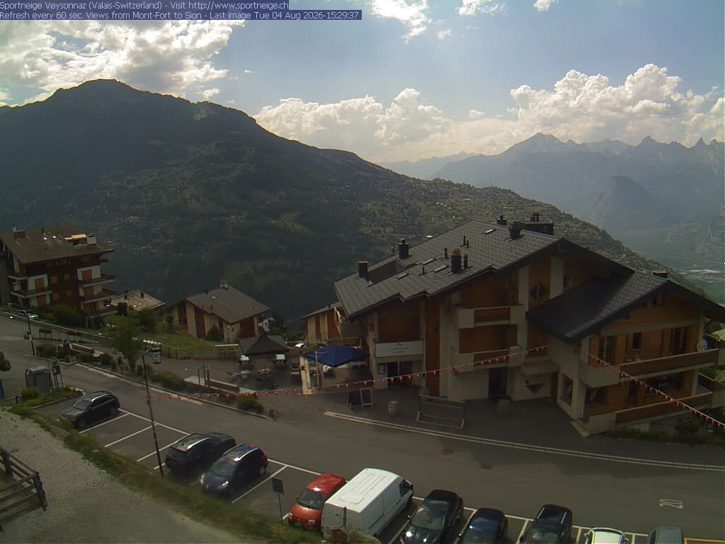 Veysonnaz › Südwesten: Restaurant Le Greppon Blanc - Route de Pra