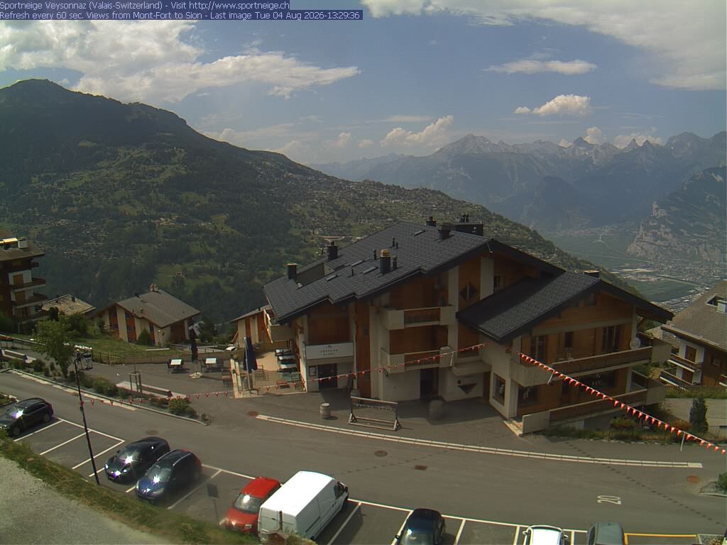 Veysonnaz › Südwesten: Restaurant Le Greppon Blanc - Route de Pra
