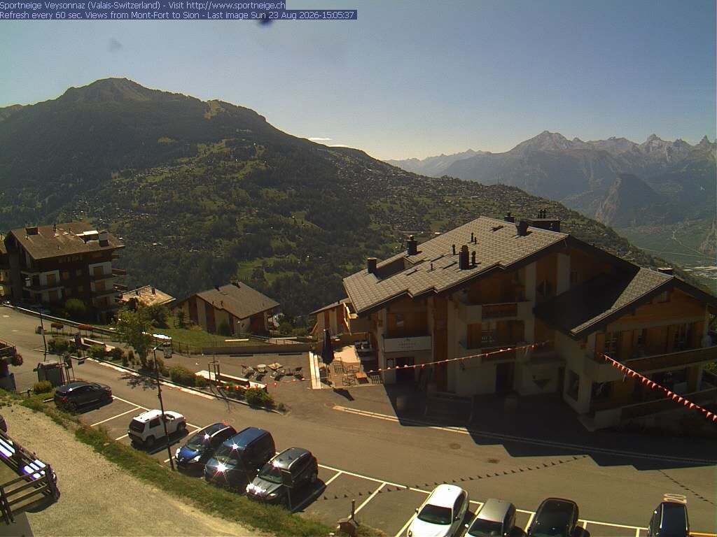 Veysonnaz › Südwesten: Restaurant Le Greppon Blanc - Route de Pra