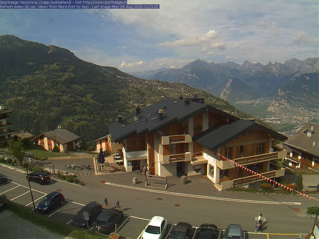 Veysonnaz › Südwesten: Restaurant Le Greppon Blanc - Route de Pra