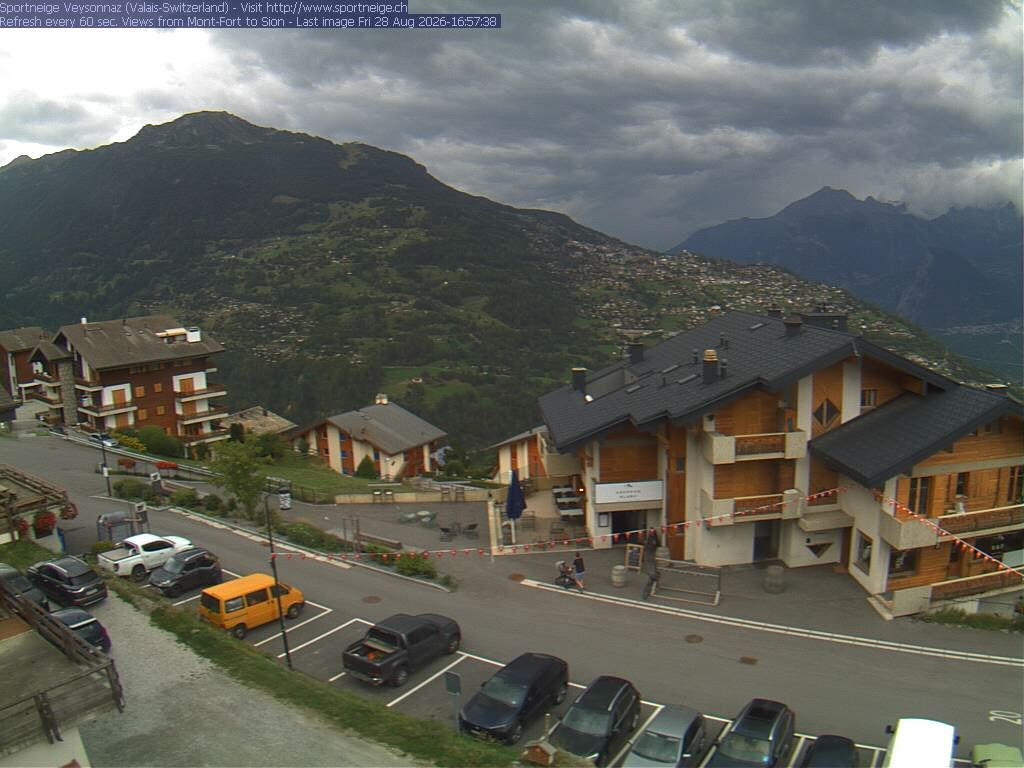 Veysonnaz › Südwesten: Restaurant Le Greppon Blanc - Route de Pra